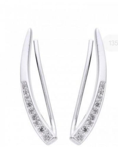 Aros trepadores de plata 925
