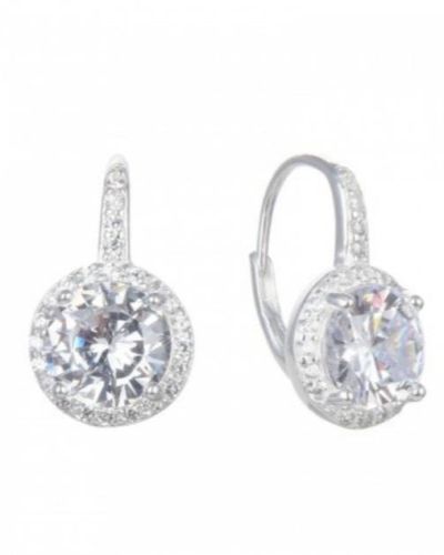 aros brisura con cubic circular-pave