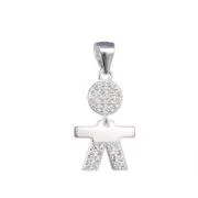 Dije de niño Plata 925