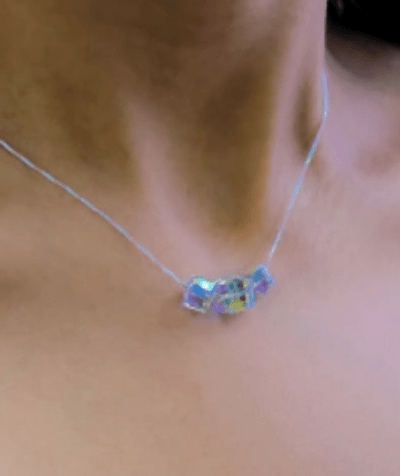 Collar Venecia Three Cubes (45 cm)