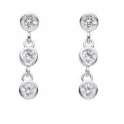 Aros alargados 3 cubic colgantes
