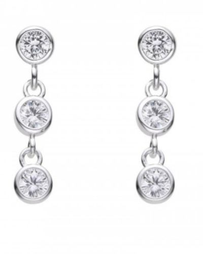Aros alargados 3 cubic colgantes