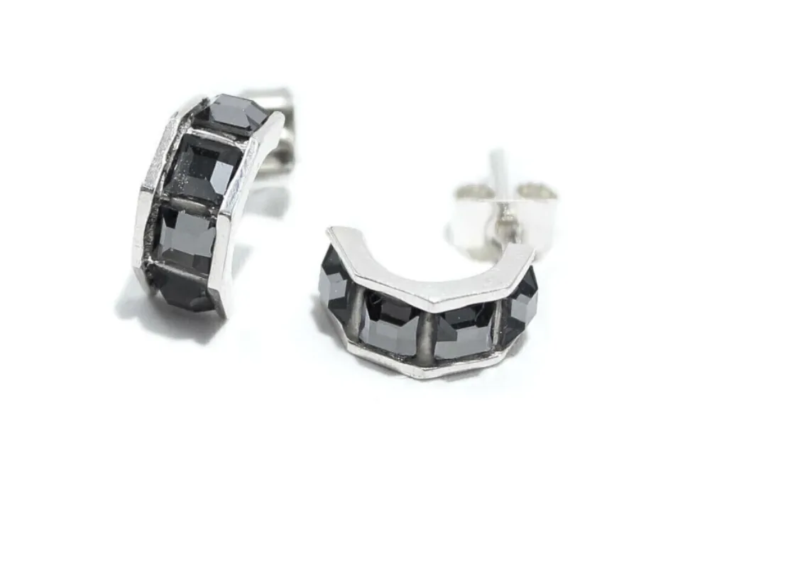 Aros paradice cristales gris humo