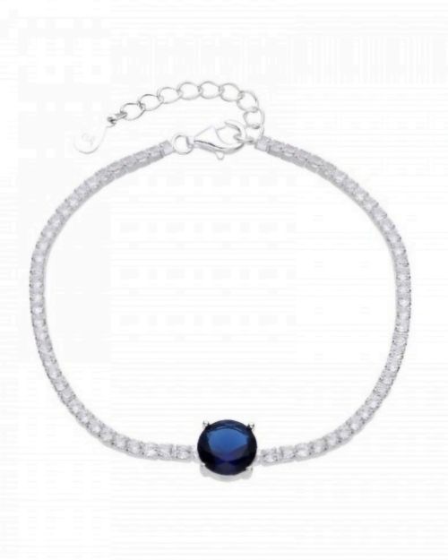 Pulsera punto luz azul