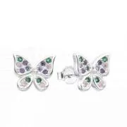 Aros pasantes mariposas