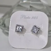 Aros pasantes cuadrados pandora