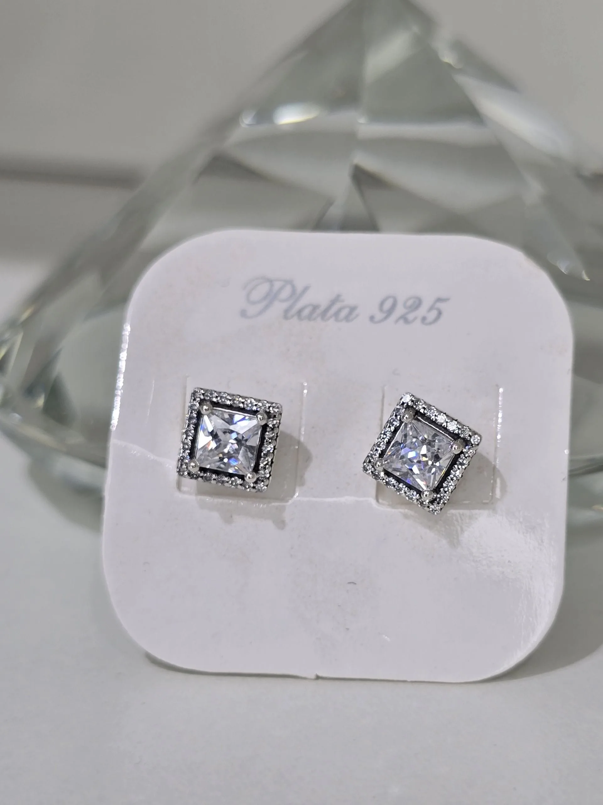 Aros pasantes cuadrados pandora