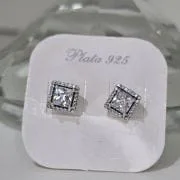 Aros pasantes cuadrados pandora