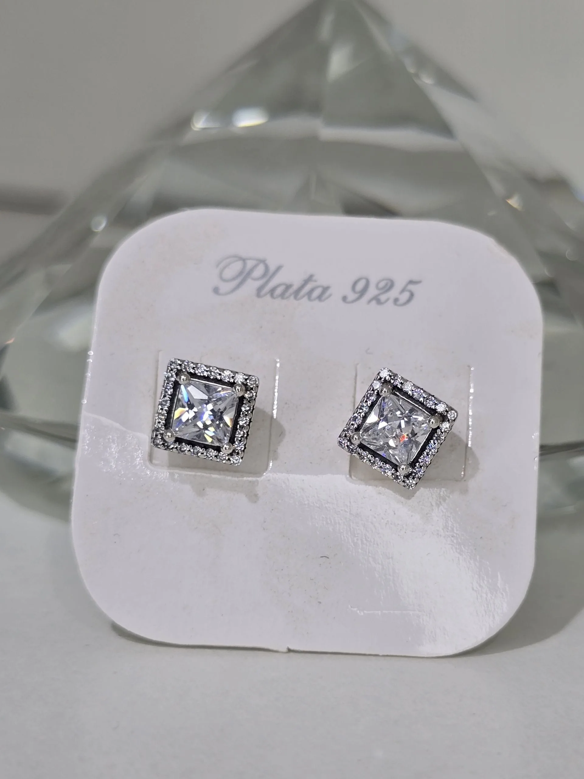 Aros pasantes cuadrados pandora