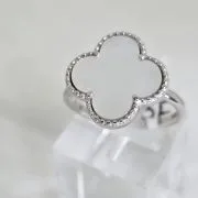 Anillo plata rodinada nacar bancliff