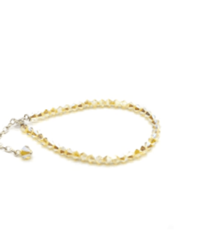 Pulsera cristales amarillos