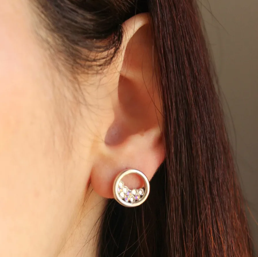 aros eclipse cristal transparentes