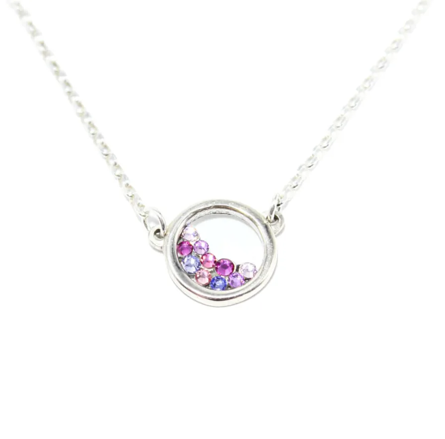 Collar eclipse rosa