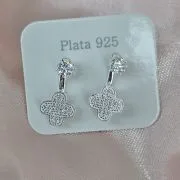 zarcillos de flor