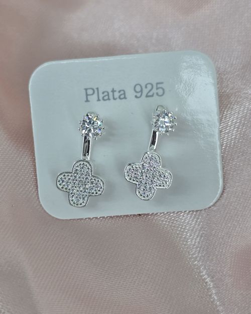 zarcillos de flor