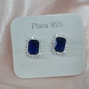 Aros cuadrados azules de cubics