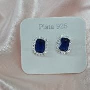 Aros cuadrados azules de cubics