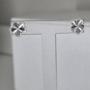 Aros van cleef pasantes plata