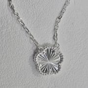 Gargantilla estilo van cleef de plata – cadena y dije