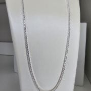 Gargantilla de Plata eslabon tennnis 2mm