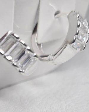 Huggies de 14 mm con cubics
