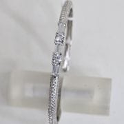 Esclava Plata rodinada con cubics