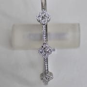 Esclava de plata rodinada van cleef