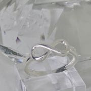 Anillo infinito de plata 925