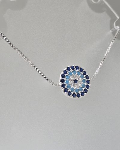 Pulsera Ajustable de ojo turco