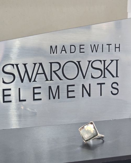 Anillo chest de cristal swarovsky