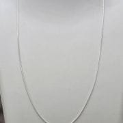 Cadena cola de ratón plata 40 cm