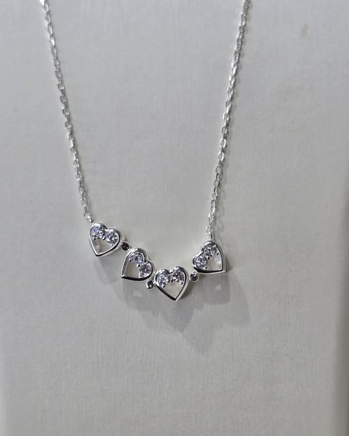 Cadena de trebol corazones imantada doble uso