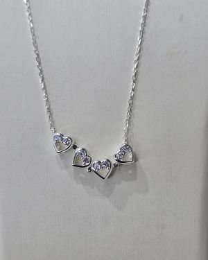 Cadena de trebol corazones imantada doble uso