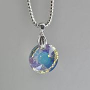 Importante dije circular aurora boreal Cristal swarovski