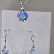 Importante dije circular aurora boreal Cristal swarovski