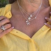 Gargantilla colección Mar – Estrella de marde Plata 925