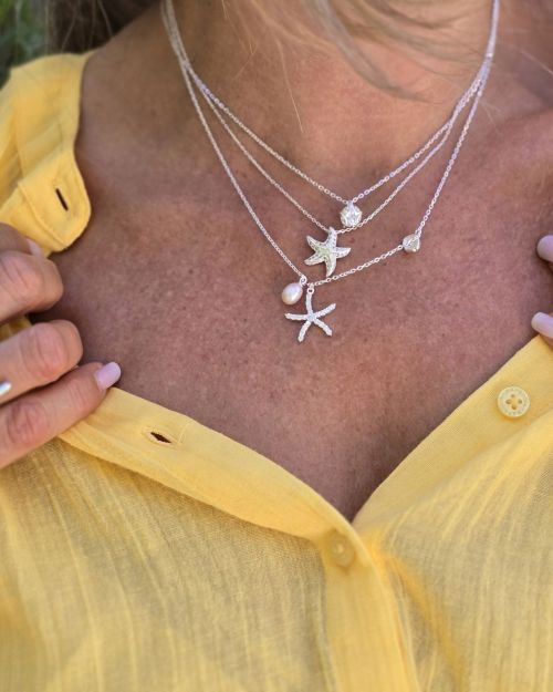 Gargantilla colección Mar – Estrella de marde Plata 925