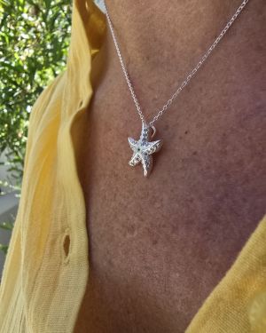 Gargantilla colección Mar – Estrella de marde Plata 925