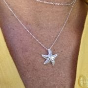 Gargantilla colección Mar – Estrella de marde Plata 925