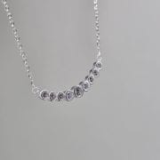 Gargantilla Puntos de luz Plata