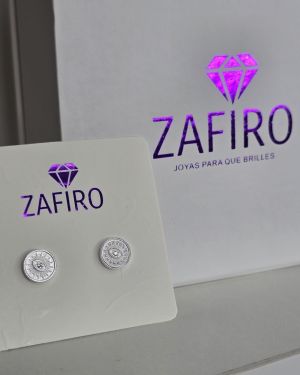 Zarcillos de Ojo turco 8mm