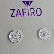 Zarcillos de Ojo turco 8mm