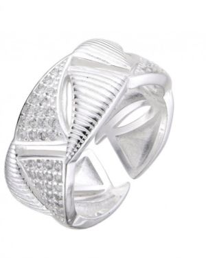 Anillo de plata regulable