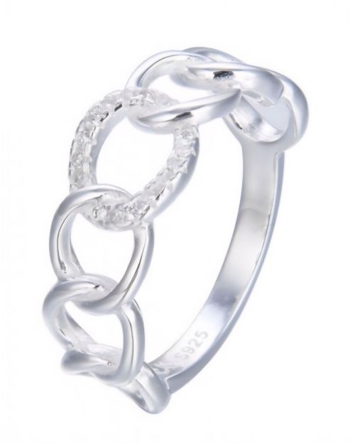Anillo de Plata 925 de eslabones
