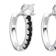 15 mm huggies punto luz bco y negro