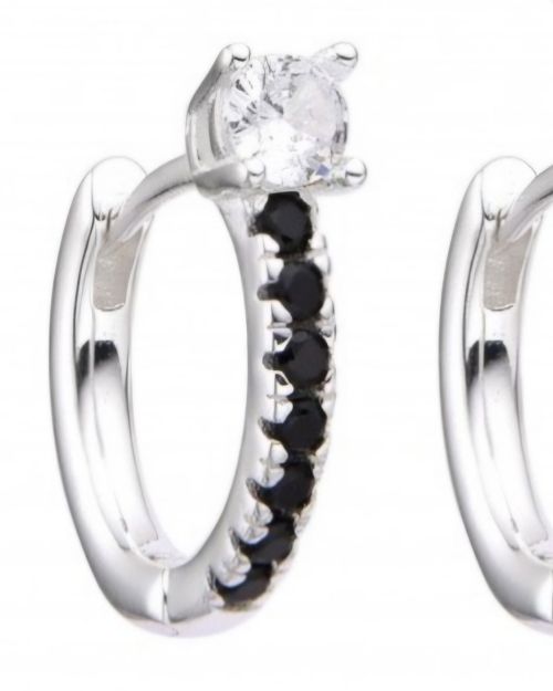 15 mm huggies punto luz bco y negro