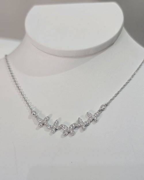 Gargantilla rodinada de Mariposas