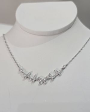 Gargantilla rodinada de Mariposas