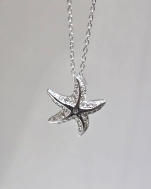 Cadena con dije Estrella de mar