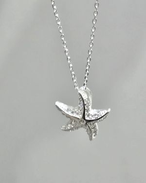 Cadena con dije Estrella de mar